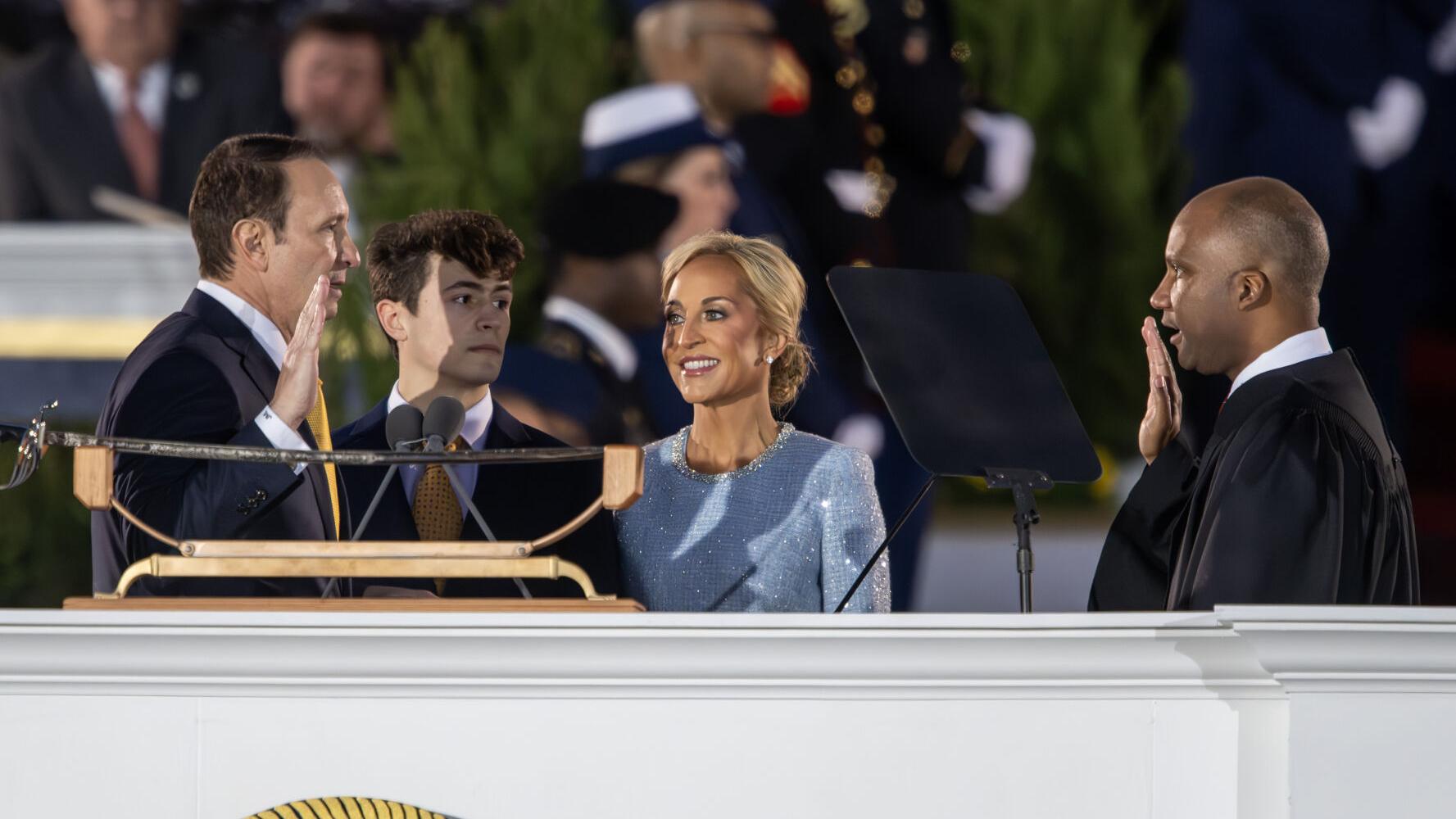 Photos: Landry Sworn in as 57th Governor